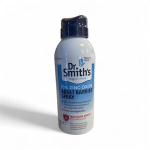 Dr. Smith’s 10% Zinc Oxide Adult Barrier Spray 6 Oz Moisture Shield Rash No Exp